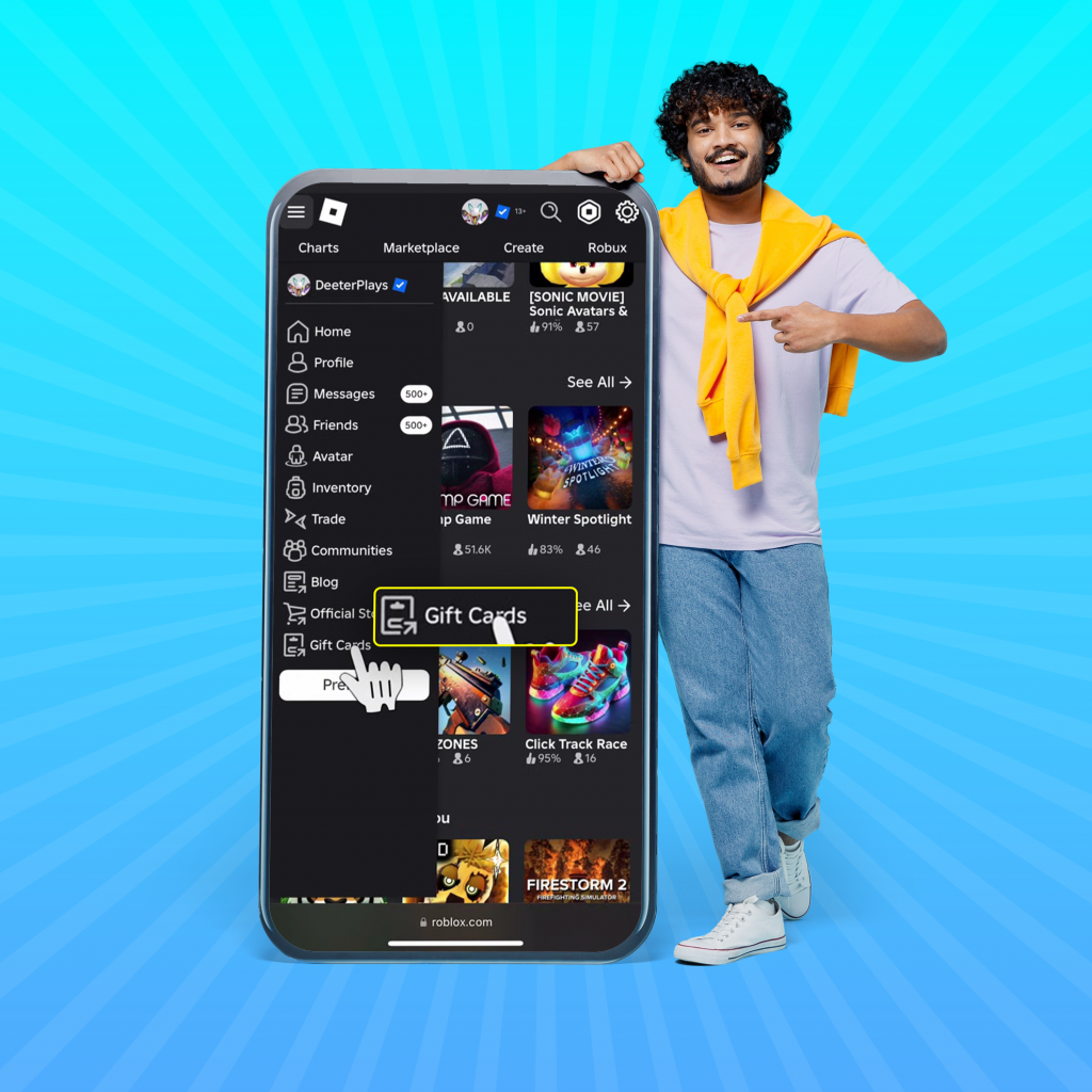 roblox gift card redeem