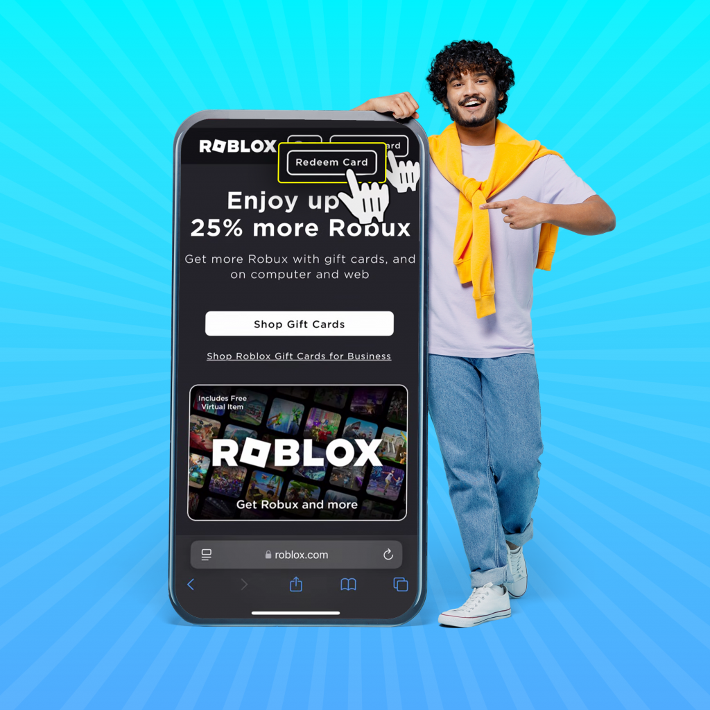 roblox gift card redeem