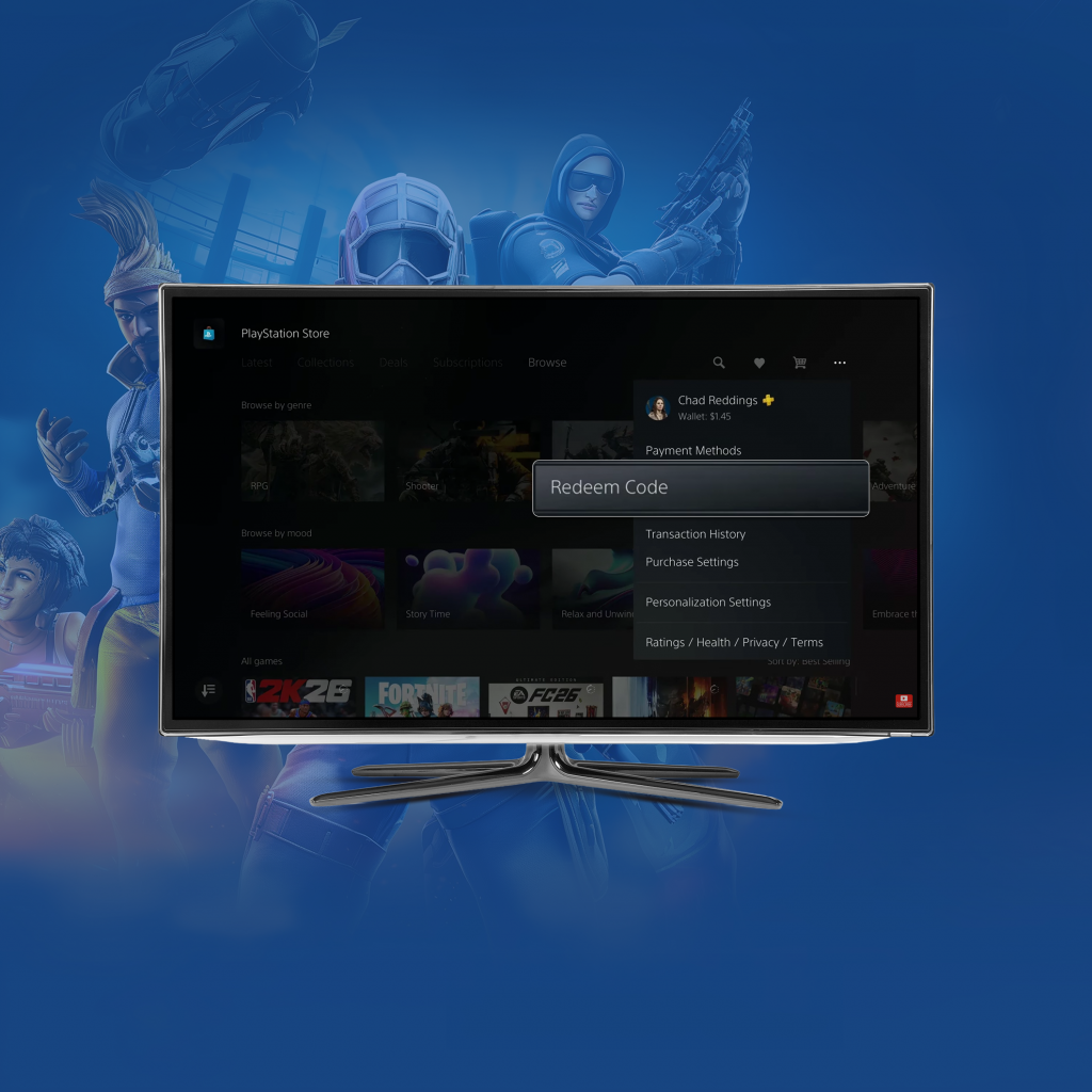 PlayStation Gift Cards