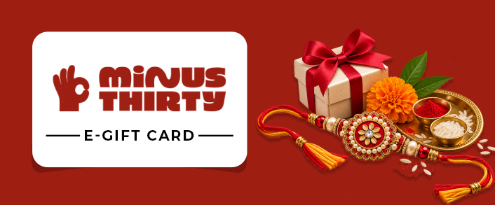 Minus30 Raksha Bandhan Surprise Ideas Gift Card
