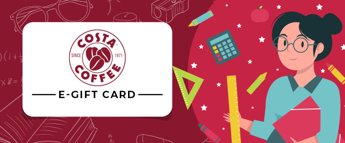 Cost Coffee gift card as gift for teachers