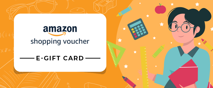 Amazon shopping voucher as gift for teachers