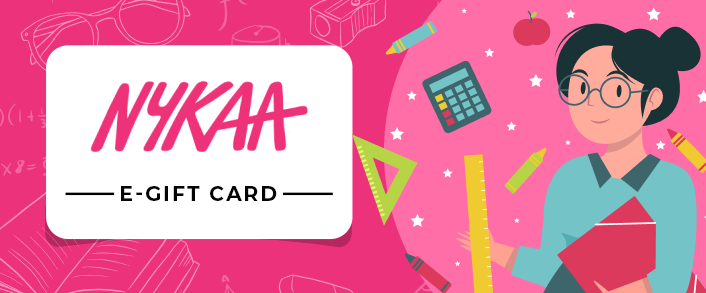 nykaa gift card as gift for teachers