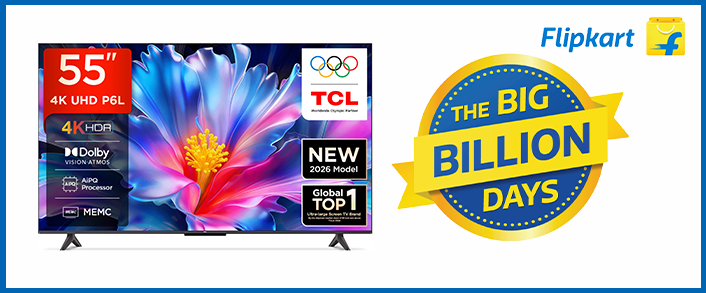Flipkart Big Billion Days 2026 TV offers