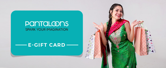 pantaloons gift card as festive wear for women