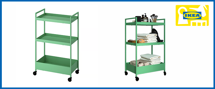 ikea nissafors trolley as diwali home decor