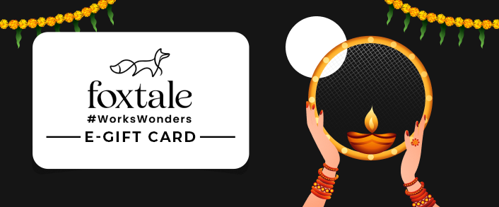 foxtale gift card offers skincare as best karwa chauth gift