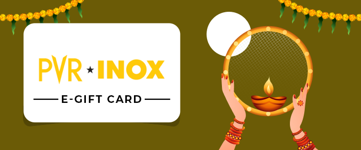 pvr inox gift card for a movie enthusiast wife this karwa chauth