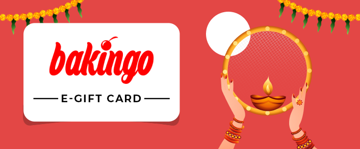 bakingo gift card for a wife who loves surprise cakes this karwa chauth