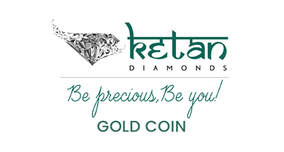 Ketan Diamonds Gold Coin